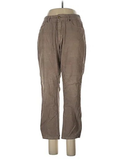 Pre-owned Faherty Casual Pants In Brown
