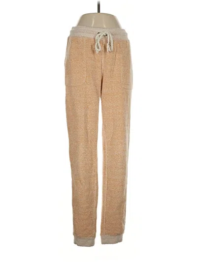 Pre-owned Faherty Casual Pants In Gold