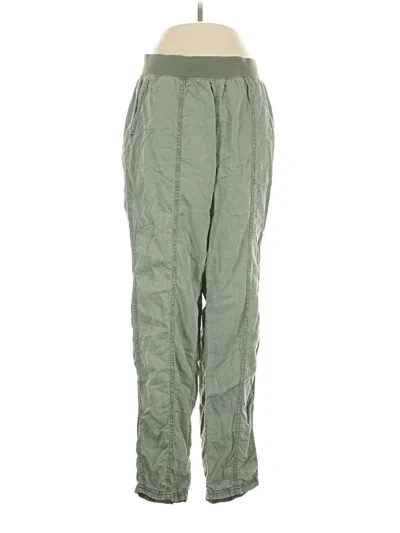 Pre-owned Faherty Casual Pants In Green