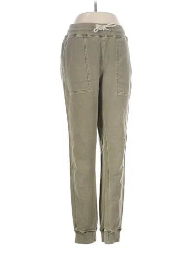 Pre-owned Faherty Casual Pants In Green