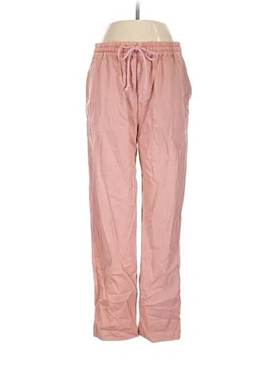 Pre-owned Faherty Casual Pants In Pink
