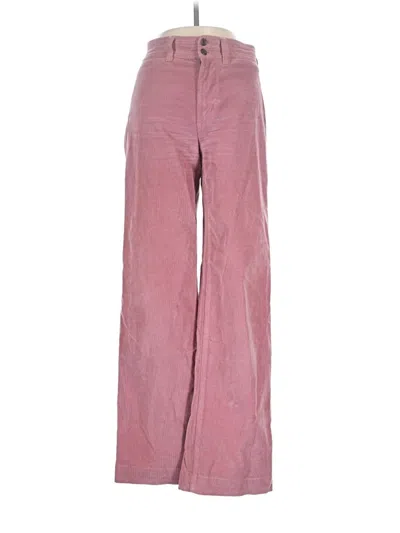 Pre-owned Faherty Casual Pants In Pink