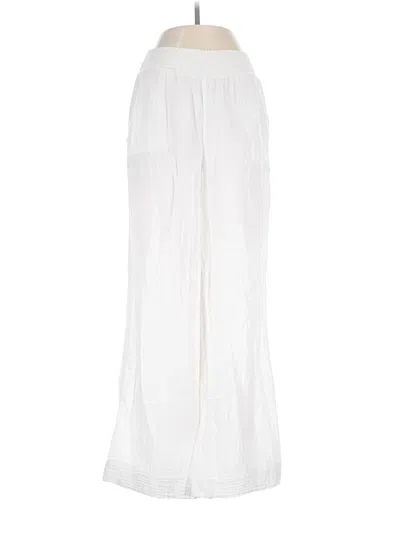 Pre-owned Faherty Casual Pants In White