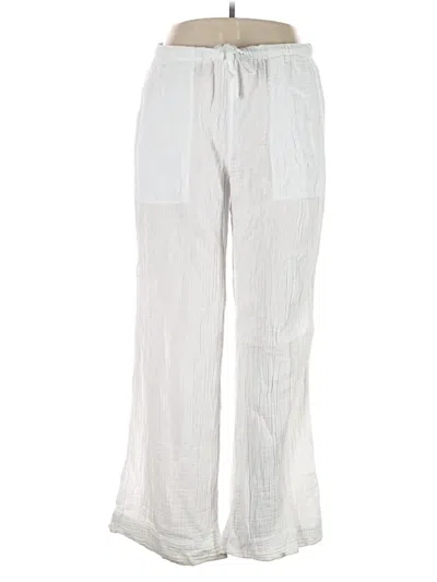 Pre-owned Faherty Casual Pants In White