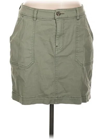 Pre-owned Faherty Casual Skirt In Green