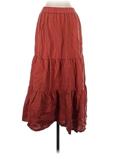 Pre-owned Faherty Casual Skirt In Red