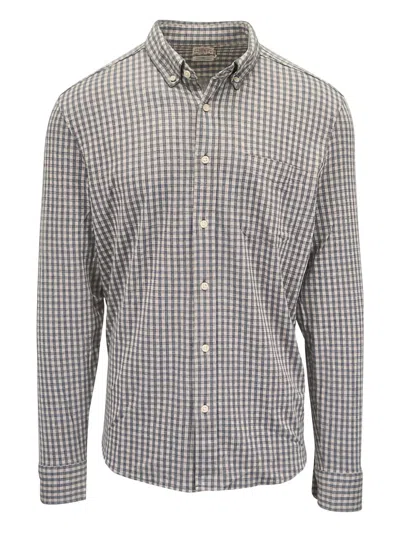 Faherty Checked Shirt In Red