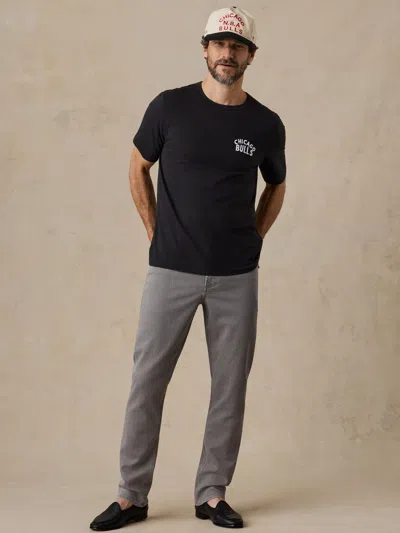 Faherty Chicago Bulls Sunwashed Regenerative T-shirt In Ridge Black