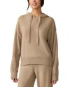 Faherty Coastal Cashmere Hoodie In Brown