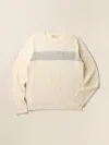 Faherty Coastal Crewneck Sweater In Coastal Cream