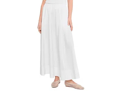 Faherty Coastal Poplin Nera Skirt In White