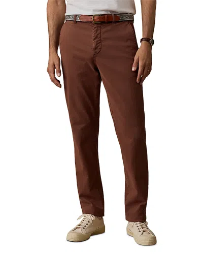 Faherty Coastline Chino Pant In Brown