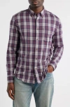 Faherty Coastline Knit Button-down Shirt In Multi