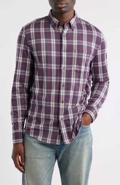 Faherty Coastline Knit Button-down Shirt In Multi