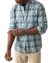 Faherty Coastline Knit Shirt In Holbrook