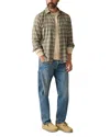 Faherty Coastline Knit Plaid Button Down Shirt In Pleasant