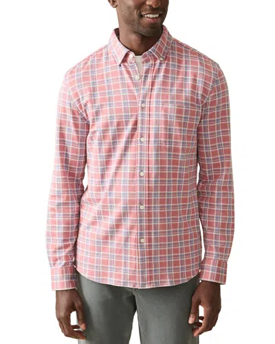 Faherty Coastline Knit Shirt In Multi
