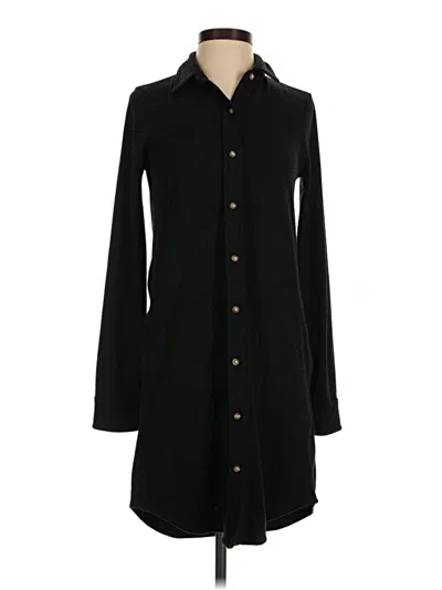 Pre-owned Faherty Coat In Black