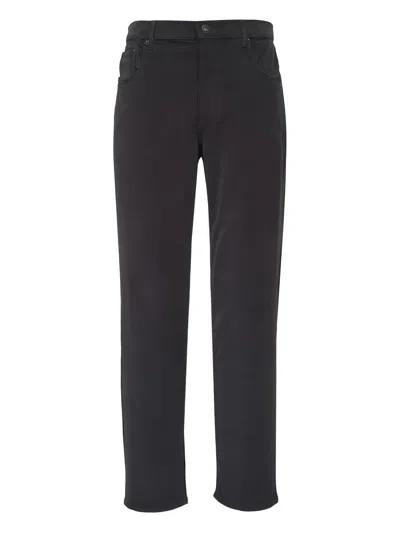 Faherty Corduroy Casual Trousers In Black
