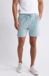 Faherty Corduroy Drawstring Shorts In Gulf Blue