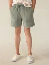 Faherty Corduroy Drawstring Utility Short In Coastal Sage