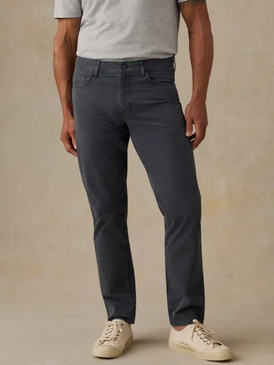 Faherty Costa 5-pocket Pants In Black