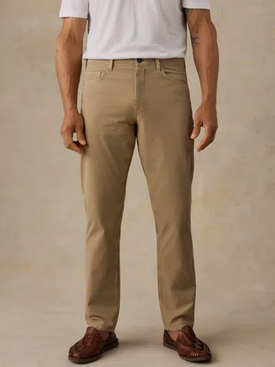 Faherty Costa 5-pocket Pants In Island West Khaki
