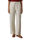 Faherty Cotton Twill Drawstring Pants In Neutral