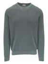Faherty Sunwashed Crewneck Sweater T-shirt In Green