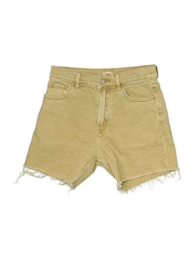 Pre-owned Faherty Denim Shorts In Yellow