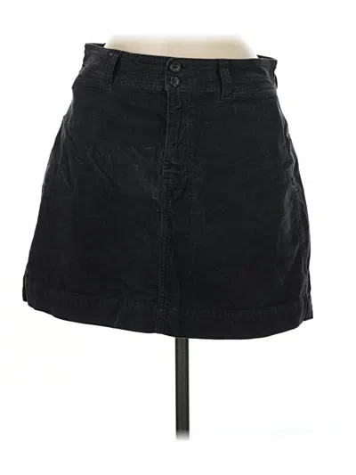 Pre-owned Faherty Denim Skirt In Black
