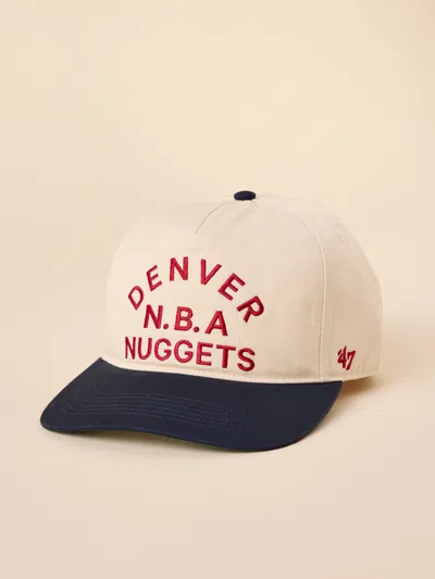 Faherty Denver Nuggets X '47 Hitch Lc Hat In Natural