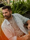 Faherty Double Gauze Shirt In Multi