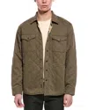 Faherty Doug Good Father Reversible Bondi Jacket In Green