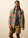 Faherty Doug Good Feather Canyon Overshirt In Multi