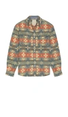 Faherty Doug Good Feather Canyon Overshirt In Multi