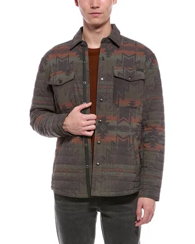 Faherty Doug Good Feather Horizon Jacket In Brown
