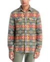 Faherty Doug Good Feather Canyon Overshirt In Multi