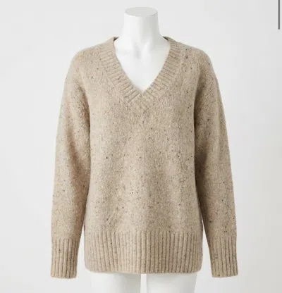 Faherty Driftwood Donegal Sweater In Oatcake In Neutral