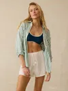 Faherty Dune Cotton Gauze Drawstring Short