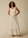 Faherty Dune Cotton Gauze Rees Skirt