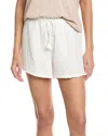 Faherty Dune Gauze Drawstring Short In White