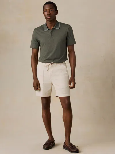 Faherty Dune Utility Short In Green