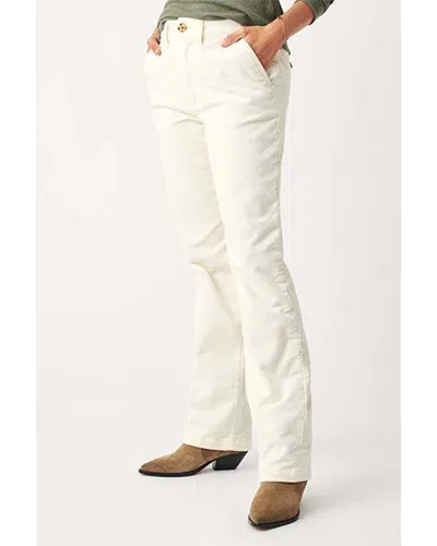 Faherty Endless Cord Pant In White