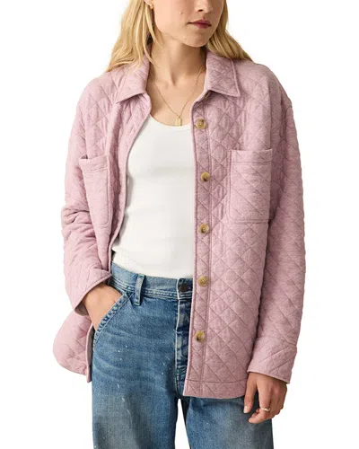 FAHERTY FAHERTY EPIC QUILTED FLEECE SHIRT JACKET