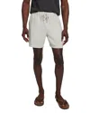 Faherty Essential 6.5 Shorts In White
