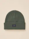 Faherty Essential Beanie In Forest