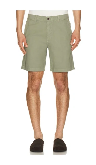 Faherty Essential Chino Shorts In Green