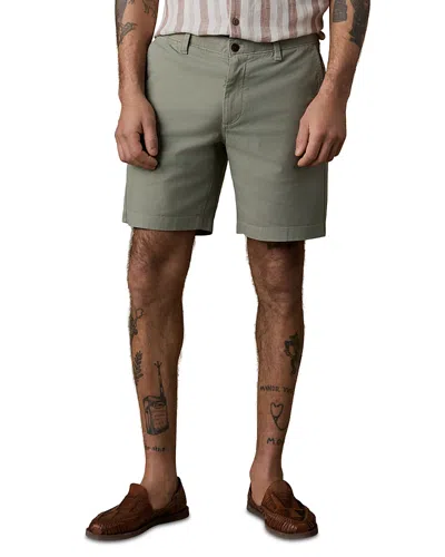 Faherty Essential Chino Shorts In Gray