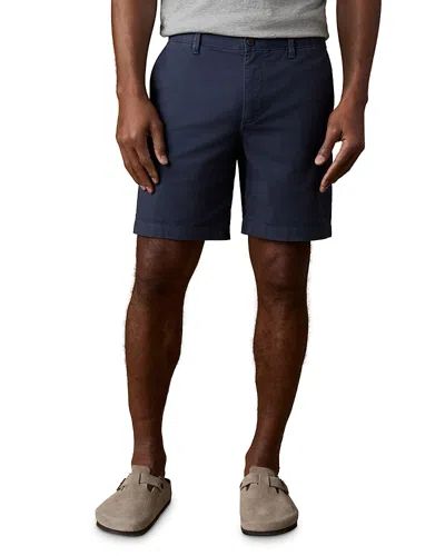 Faherty Essential Chino Shorts In Blue